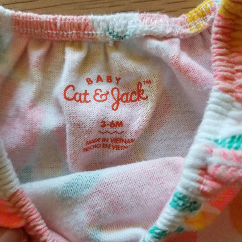 *3 for $25*Cat & Jack, Carter's 3-6M bubbles and romper set of 3 - Picture 3 of 4